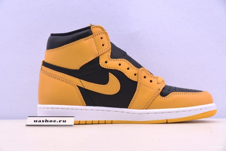 1 Jordan Black OG High Air 555088-701 Pollen Retro 0201